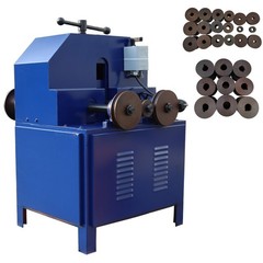 2HP 110V Pipe Bender Roller 9Round/Square Dies Heavy-Duty Tube Bending Machine