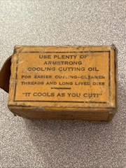 Armstrong Bros. Adjustable Dies for Pipe No.2 Size 1/4&Prime;
