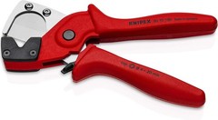 KNIPEX Tools 90 10 185 Pneumatic Hose Cutter, Red
