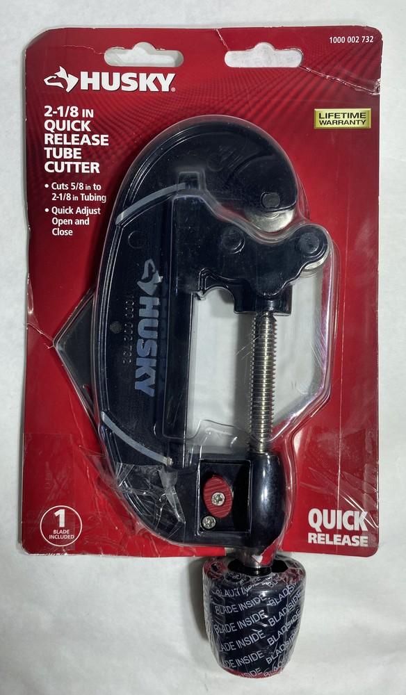2-1/8 in. Quick-Release Tube Cutter New In Open Box