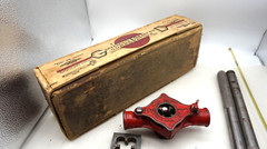 GTD Greenfield No. 1 Pipe Thread Cutter W/Handles & 3/4&Prime; Die in Oem box Rare