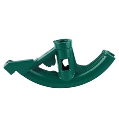 Pipe Bender, 1-inch Cast Iron Manual EMT Portable 1&Prime;, Green