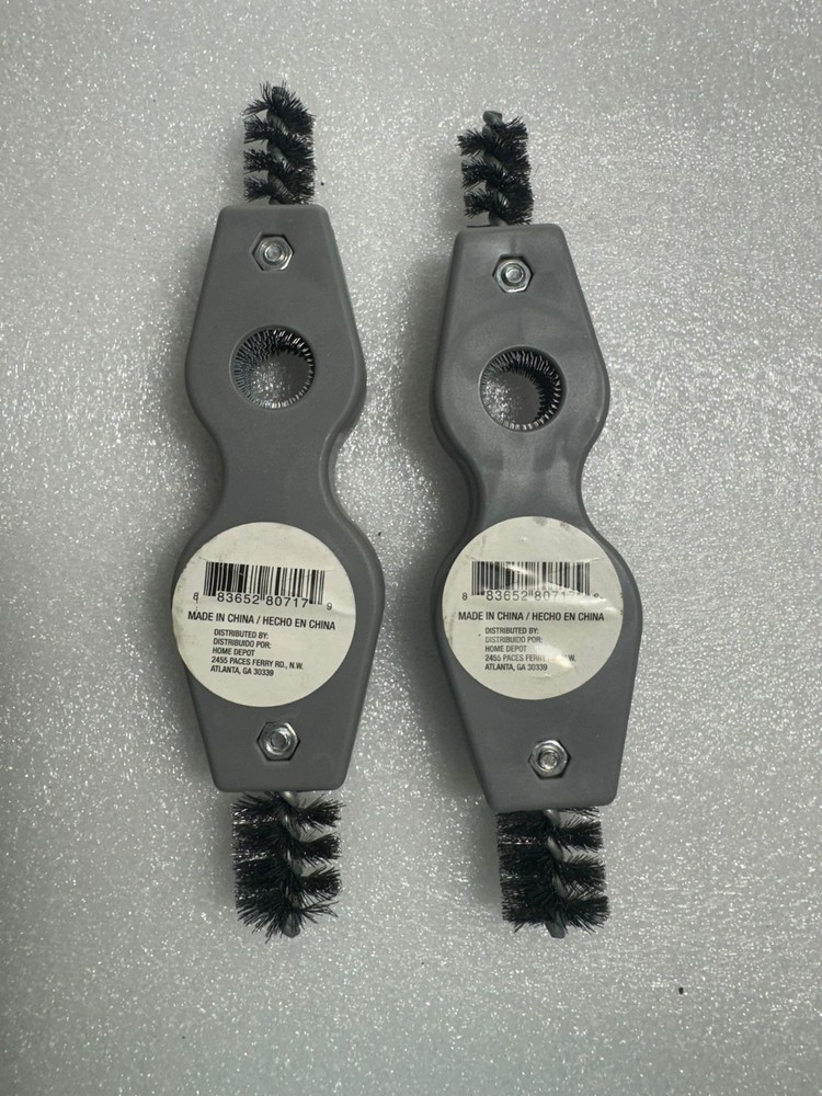 4 in 1 HDX Copper Fitting Brush Tool 1/2&Prime; 3/4&Prime; Inner & Outer Tubes, Set of 2