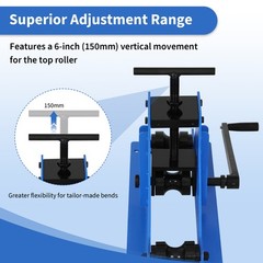Heavy Duty Pipe Bender Metal Bending Machine for Mild Steel Cooper & Aluminum