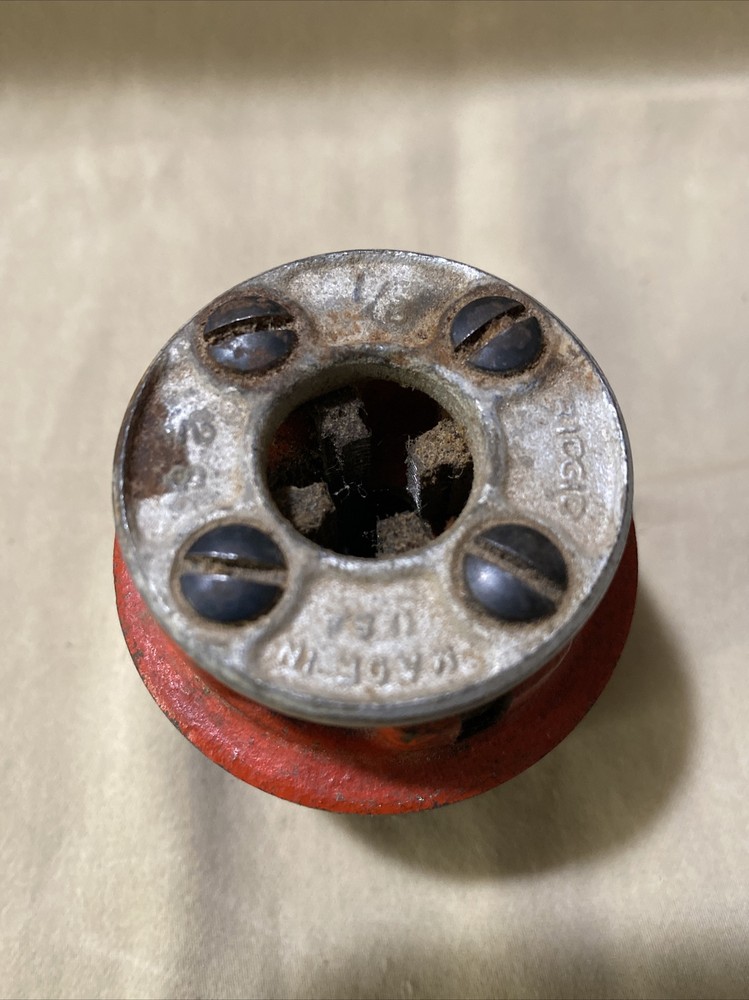 Ridgid 36875 1/8&Prime;NPT Die Head For OO-R Manual Threader Used