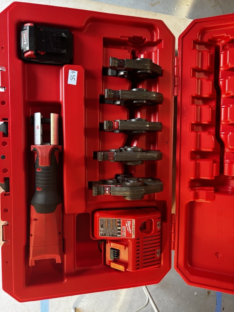 Milwaukee M18&trade; PRESS TOOL KIT- Set 5 Clamp Force Logic