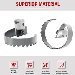 2 Inch- 63025 T-209 Spiral Cutter for Ridgid K-50/K-400 Drum/Sectional Machines