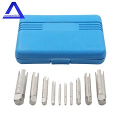 Broken Tap Extractor Removal Tool Set Screw Extractor 10 Pcs (1#-10#) 3/4 Claws