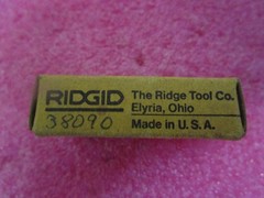 Ridgid 38090 1/2&Prime; NPT High Speed Pipe Dies Cast Iron 0R, 00R, 12-R, 11-R, 111-R