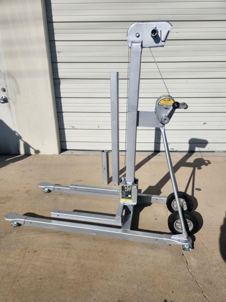 VERMETTE #520A MATERIAL LIFT HI-JACK GENIE DUCT LIFT HOIST CHERRY PICKER
