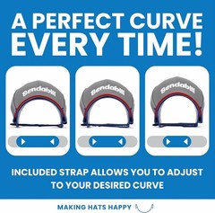 (Pro) Hat Brim Bender &ndash; The Perfect Curve Guaranteed &ndash; Shaper Curver Tool For&hellip;