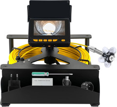 150FT Sewer Camera with LED, 4.3&rdquo; Screen & 32GB Card for Drain Inspection