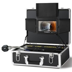 7&Prime; 30m/100ft Sewer Camera Pipe Inspection Camera LCD Monitor with DVR Function