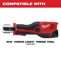 Milwaukee Tool 49-16-2450 1/2&Prime; Cts-V Press Jaw For M12 Force Logic Press Tool