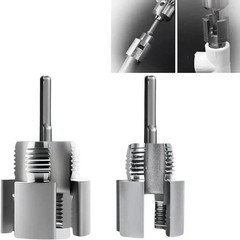 2pcs Integrated Internal & External Pipe Threading-Tool,PVC Pipe Threader Kit