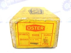 OSTER &ndash; 3-0 A.B. &ndash; QUAD &ndash; H.S. STL. &ndash; 1&Prime; to 2&Prime; Pipe 1, 2, 3, 4