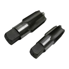 6 Pc Carbon Steel NPT Pipe Tap Set 1/8&Prime;,1/4&Prime;,3/8&Prime;,1/2&Prime;,3/4&Prime;,1&Prime; Size Threader Set