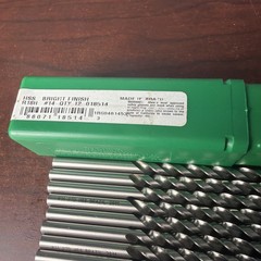 12 NEW PRECISION TWIST DRILL 018514 #14 HSS Bright Finish R18H JOBBER DRILL