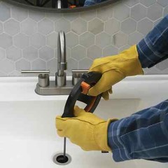 Plumb Craft 20-FT SINK DRAIN CLEANER with Storage Case 1/4-in Flat Steel Tape