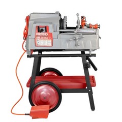 Reconditioned RIDGID&reg; 535 V3 Pipe Threader with 811A Extra Head Dies Cart & Oil