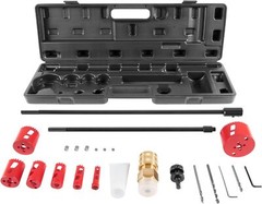 Mechanical Hot Tapping Machine Kit DM3MECH for NPT with Hole Saws Arbor 300 PSI