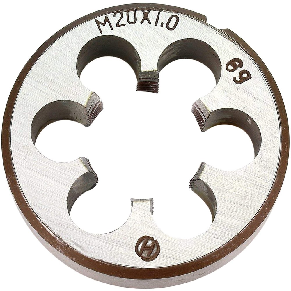 M20 x 1.0 Metric Round Die, 20mm, Right Hand, Machine Thread, Alloy Tool Steel