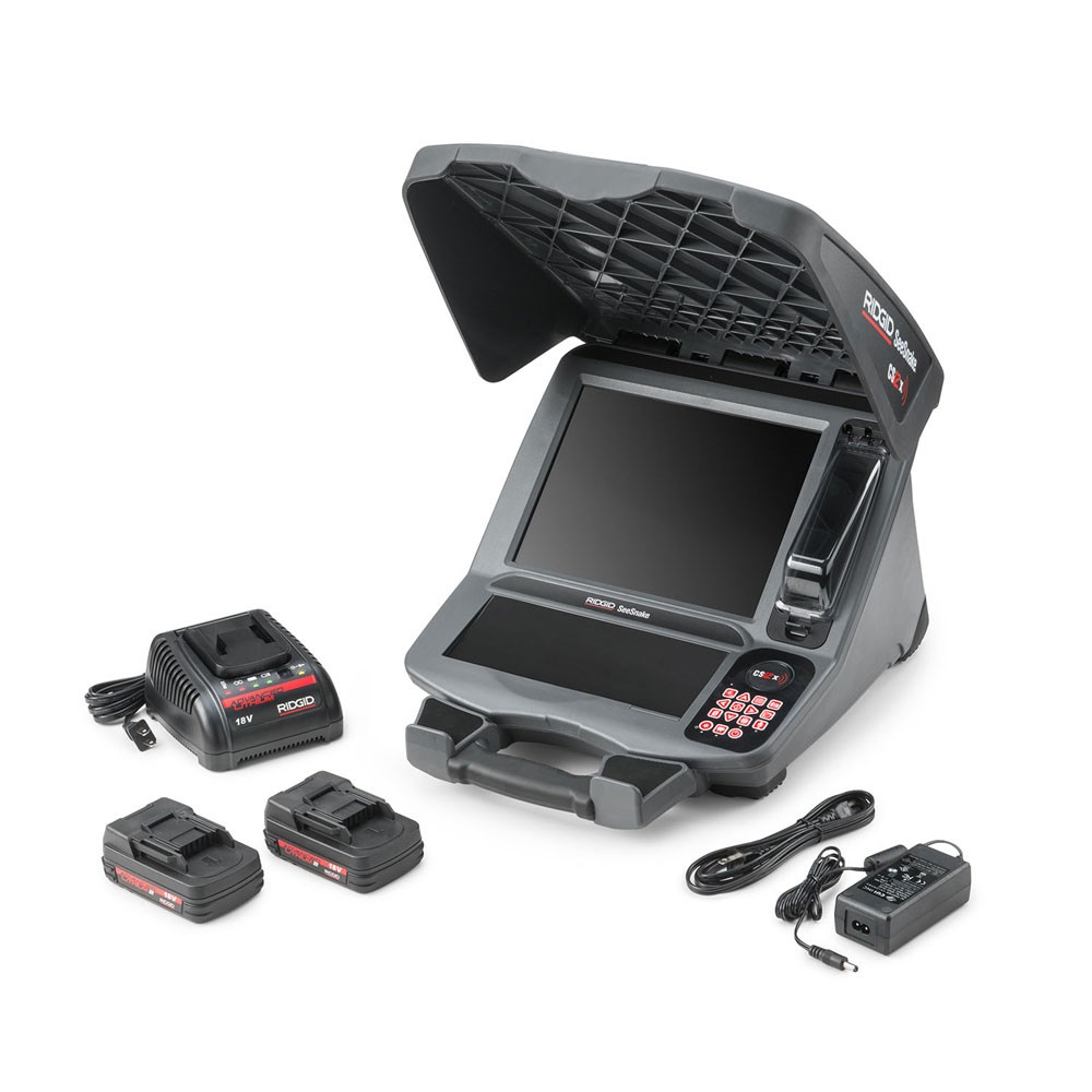 Ridgid 57288 CS12x SeeSnake Digital Recording Monitor Kit with Wi-Fi