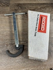 RIDGID No. 1019 Basin Pipe Wrench Steel Model 1019 MPN 1019 Ridge Tool Co. USA
