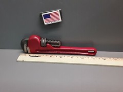 Ridgid RITCO 8&Prime; Pipe Wrench 1150 (23392) I-Beam Handle New Old Stock USA