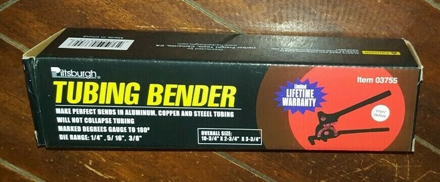 Tubing Bender [Overall Size: 10-3/4 x 2-3/4&Prime; x 3-3/4&Prime;] Item #03755