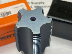 HERTEL 75622720, 1-1/4&Prime; &ndash; 11-1/2 Pipe Tap, NPTF, 5-FL, HSS, TiCN Finish, USA