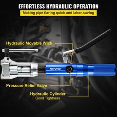 Hydraulic Flaring Tool Kit, 45&deg; Double Flaring Tool
