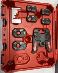 Milwaukee M18 Press 1/4 in. &ndash; 7/8 in. Copper Press Tool Jaw Set 49-16-2661ZX