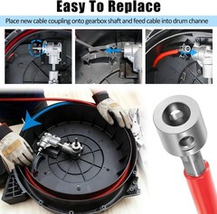FlexShaft Cable Assembly 70FT For RIDGID K9-204 Drain Cleaning Machine 64348
