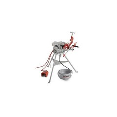 Ridgid 15722 15722 Pipe Threader And Cutting Machine, 1/8 In To 1-1/4 In, Rod: