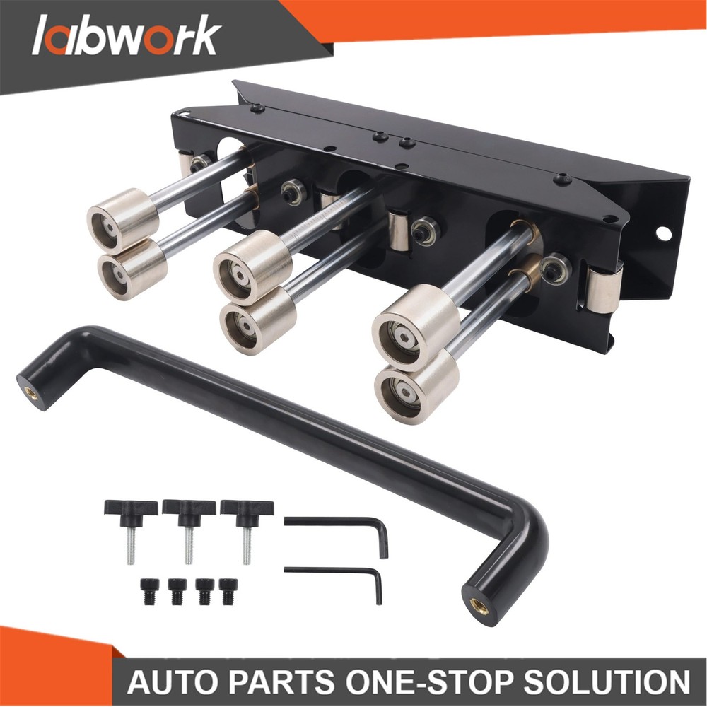 Labwork 3-Station Roller Sheet Metal Roller Bender 0-90&deg; Bending Angle 1/2-5in
