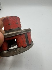 Vintage RIDGID 1&Prime; Die Head Complete For O-R Drop Head Pipe Threader USA Tool