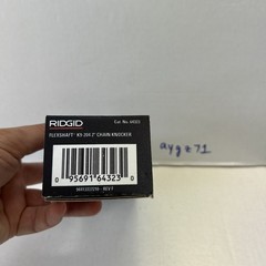 RIDGID FlexShaft K9-204 2inch Chain Knocker Drain Tool Cat No. 64323