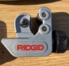 Ridgid 32975 103 Midget Tubing Cutter Lot Assorted Sizes