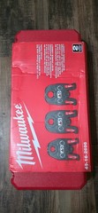 Milwaukee M18 Iron Press Tool Jaw Kit 1/2 In. 1 In. Black Model 49-16-2696