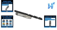 Precision 1/8&Prime; Carbon Steel NPT Tap & &lsquo;R&rsquo; HSS Drill Bit Set for Professionals