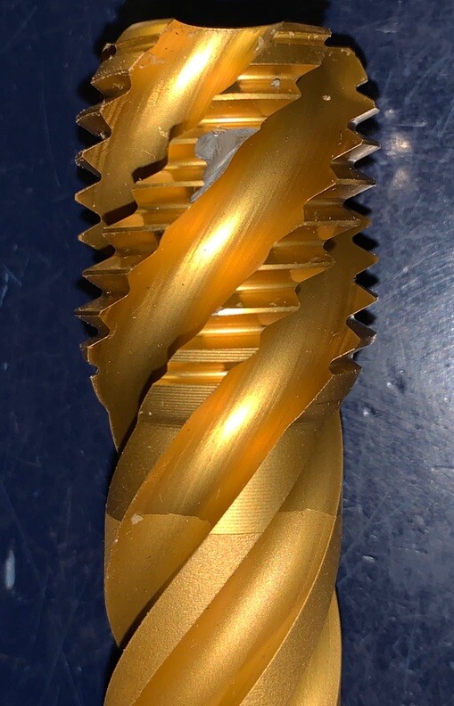 BROKEN TOOTH Emuge Z 1&rdquo;-8 UNC-2B Enorm2-Z/E-TIN 3064984/340 BROKEN