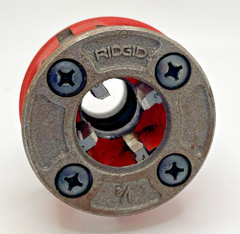 RIDGID 1/2 in. 00-R Manual Ratchet NPT Pipe Threading Die Head *PREOWNED* #T27