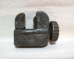 Ridgid No 205 Pipe Cutter Plus Mini Pipe Cutter U.S.A.