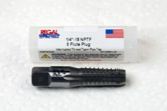 1/4 X 18 NPTF 5 FL INTERRUPTED THREAD TAPER PIPE TAP 008767AS(C-2-7-3-40)