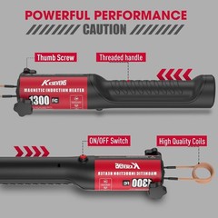1300W 110V Portable Induction Bolt Heater & Tool Kit