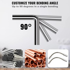 Aluminum Alloy Ratcheting Pipe Bender &ndash; 1/4&Prime;-7/8&Prime; O.D. & 7 Bending Dies