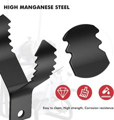 Drain Snake Drill Attachments,8-Piece Drain Cleaner Combination Cutter Heads, Us