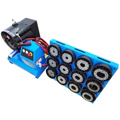 12V 2.5KW 1/4&Prime;-2&Prime; High Pressure Hydraulic Hose Crimping Machine 13 Set Dies