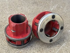 1-1/4&Prime; & 1&rdquo; NPT 12-R RH Die Head & Dies 4 Replacement Ratchet Pipe Threader